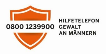 Hilfetelefon Gewalt an Männern 0800 123 99 00